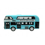 Poschodový autobus s napínacím pohonom